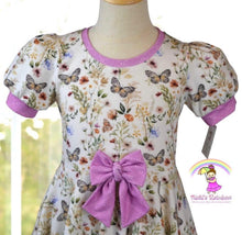 Size 7 Organic Cotton Spandex Butterfly Dress