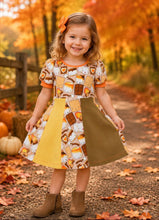 Size 4T Marshmallow Campfire Color Blocked Dress.