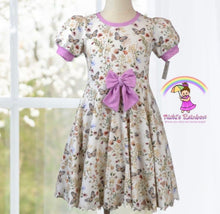 Size 7 Organic Cotton Spandex Butterfly Dress