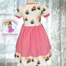 Size 6 Watermelon Sailboats twirl dress