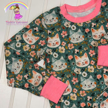 Size 5 Boutique Handmade Cozy Cat Knit Lounge Set