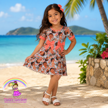 Size 4T RTS Island Girl Dress