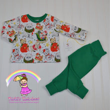 Size 3/6 Months Christmas Kitties Set