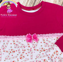 Size 6 Candy Cane Lounge Set