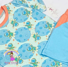 Size 2T Planets and Moon Toddler 2PC Set