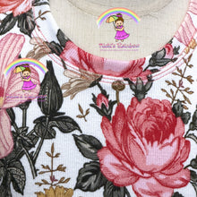 Size 4T Fall Floral High Low Knit Dress