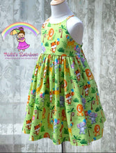 Size 6 Zoo Animals Cotton woven Dress