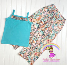 Size 5 Summertime Fun Ruffled Top and Pocket Pants Set