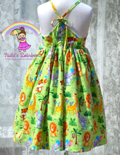 Size 6 Zoo Animals Cotton woven Dress