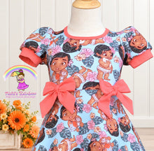Size 4T RTS Island Girl Dress