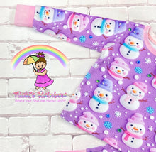 Size 3T Sparkling  Snowman 2 PC Lounge Set