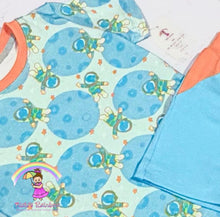 Size 2T Planets and Moon Toddler 2PC Set