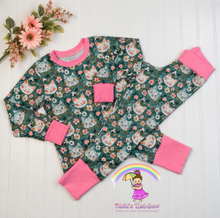 Size 5 Boutique Handmade Cozy Cat Knit Lounge Set