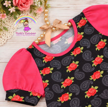 Size 3T Roses, Paisley Peplum Short Set