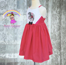 Size 6 Beautiful Embroidered Galloping Horse Woven Dress