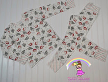 Size 6 Super Soft Bamboo Spandex Holiday Lounge Set
