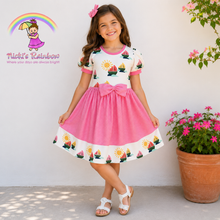 Size 6 Watermelon Sailboats twirl dress