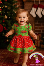 Size 18 Months Green Guy Knit Dress
