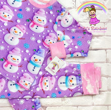 Size 3T Sparkling  Snowman 2 PC Lounge Set