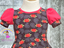 Size 3T Roses, Paisley Peplum Short Set