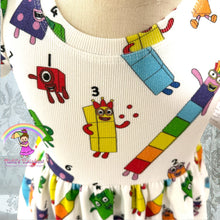 Size 4T Number Blocks Organic Knit Dress