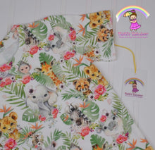 Size 2T Wild Animals Organic Cotton Spandex Knit T-Shirt