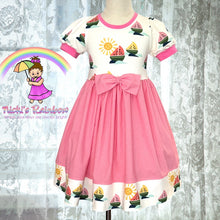 Size 6 Watermelon Sailboats twirl dress