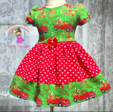 Size 18 Months Green Guy Knit Dress