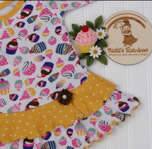 Size 6/12 months cupcake dress