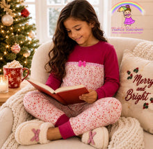 Size 6 Candy Cane Lounge Set