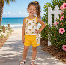 Size 4T Pineapple Cutie Short Set