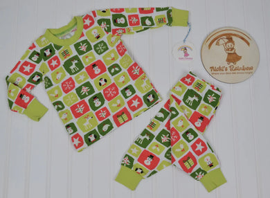 Size 6/12 Months Holiday Soft Knit 2 pc Set