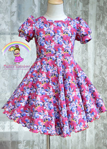 Size 6 July 4 Mickey Minnie Twirl Dress